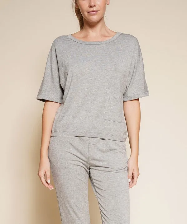 BAMBOO french terry pullover