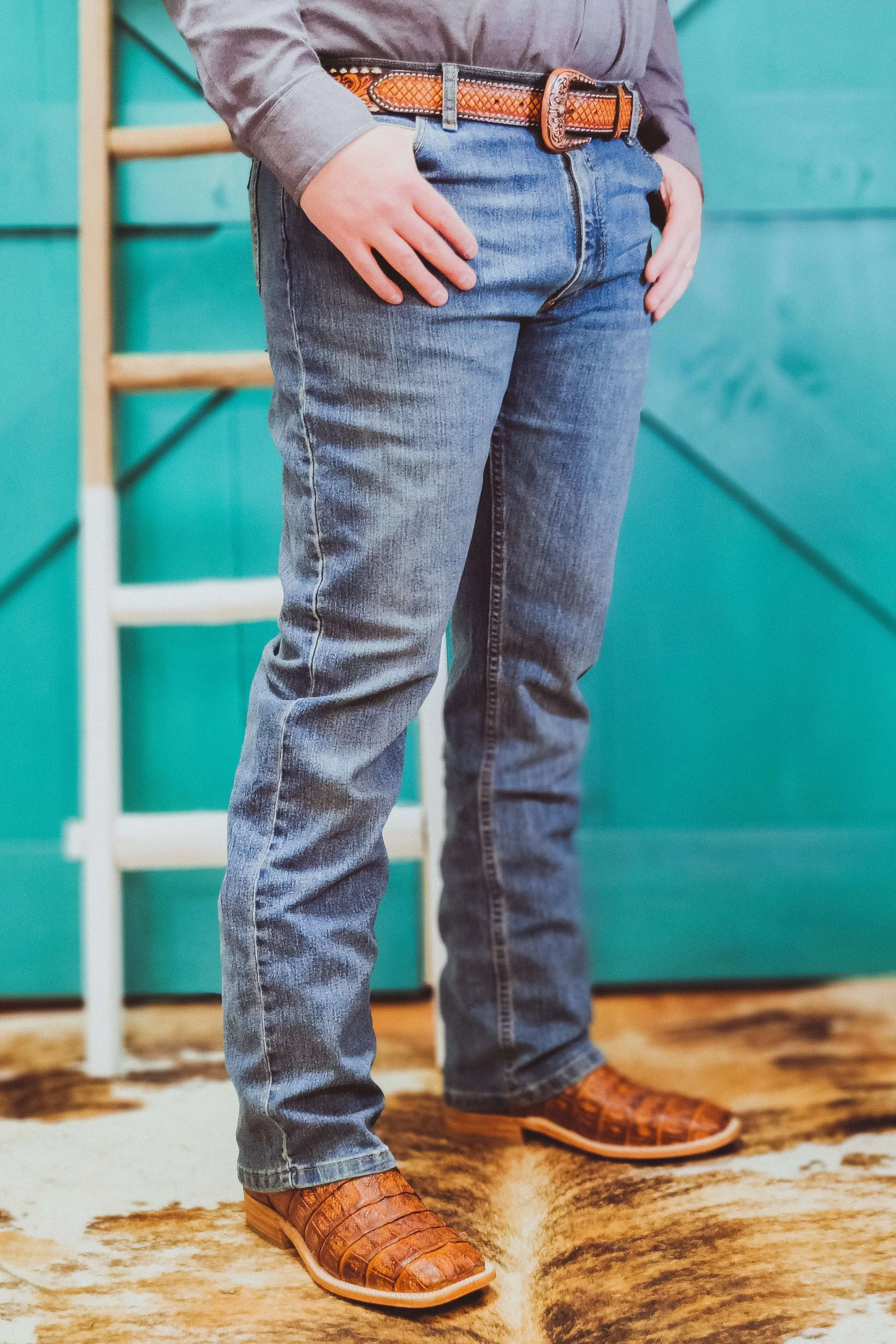 Barrel Competition Slim Jeans by Wrangler