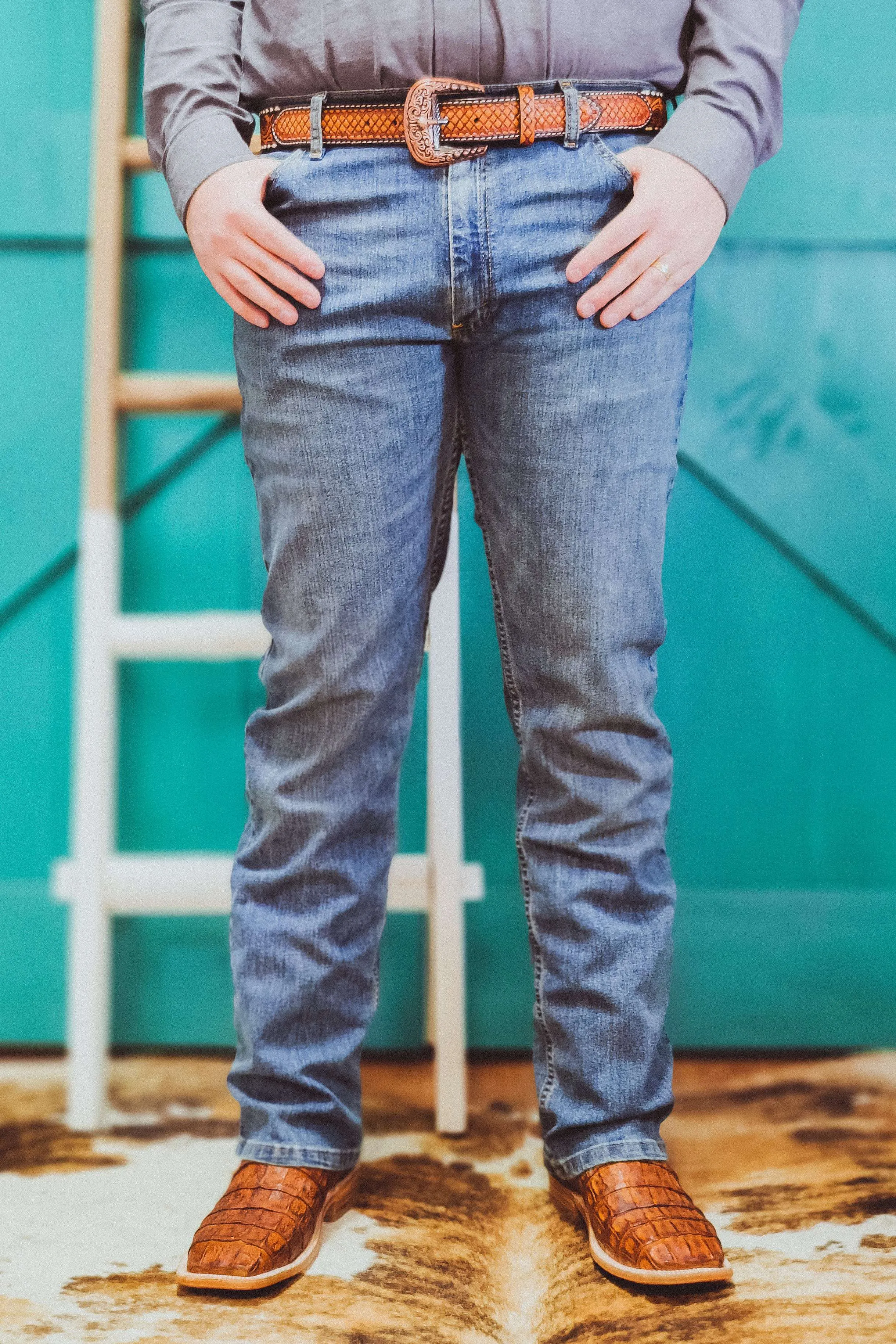Barrel Competition Slim Jeans by Wrangler