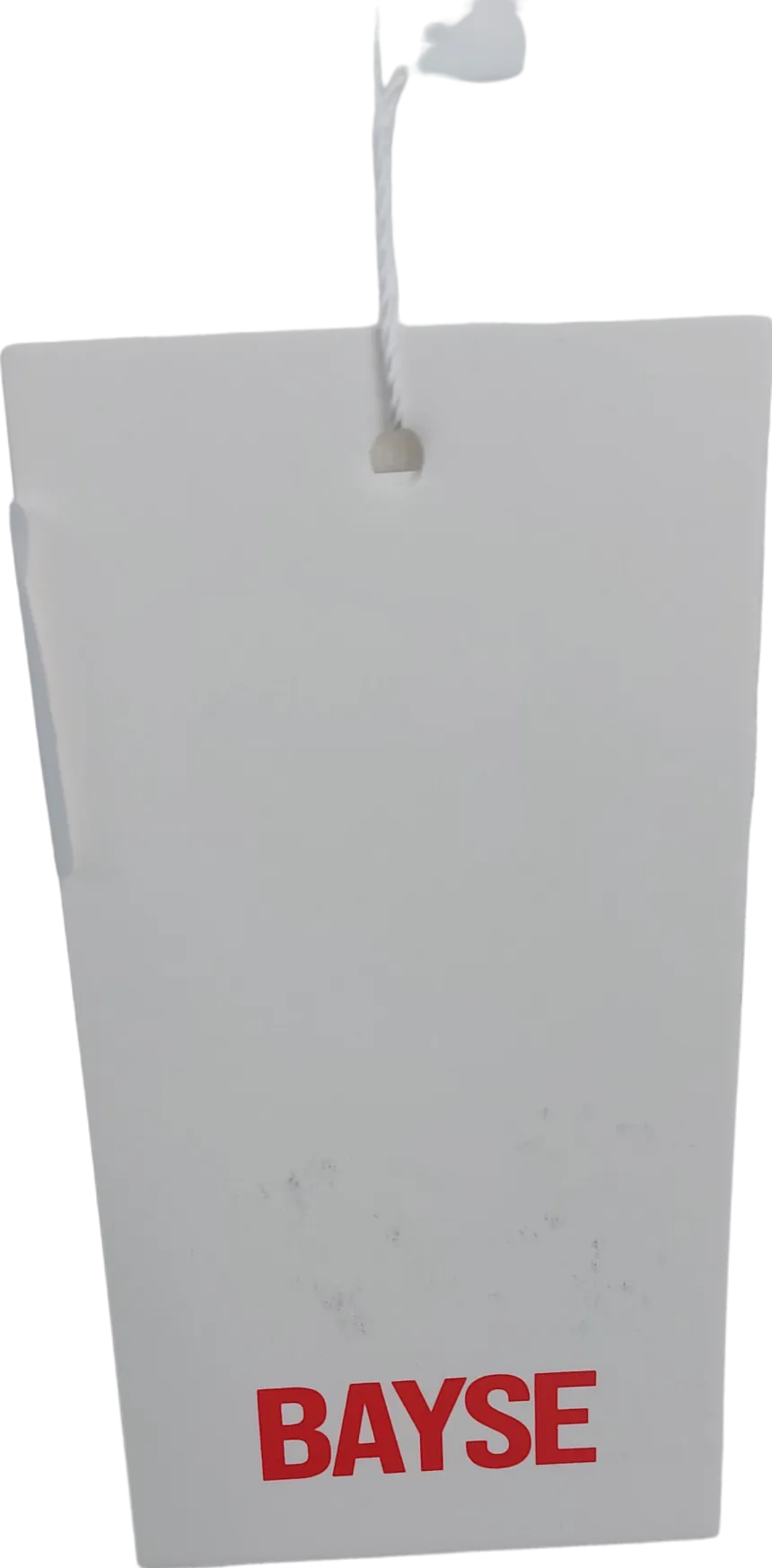 Bayse White Nakia Midi Dress UK S