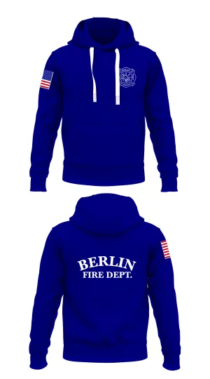 Berlin Volunteer Fire Department Store 1  Core Men's Hooded Performance Sweatshirt - 61312030249