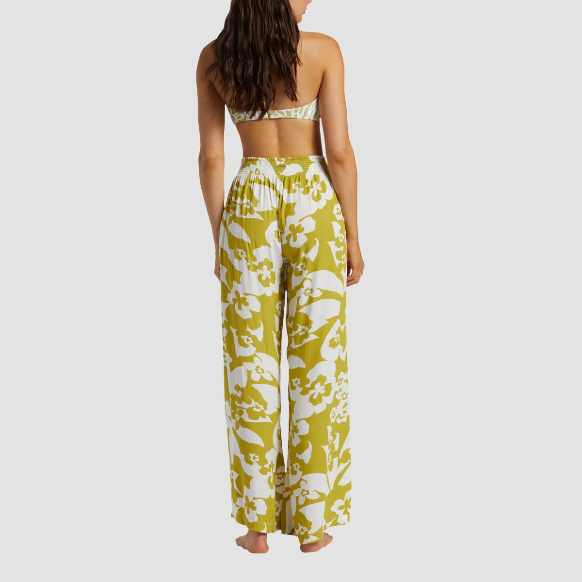 Billabong Split Spirit Beachy Trousers Moss Joy - Womens