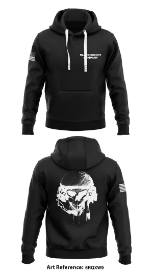 Black Knight Company Store 1  Core Men's Hooded Performance Sweatshirt - 6rqXw9