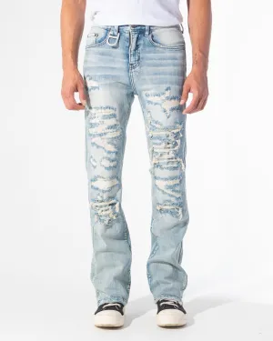 BLITZ STACKED DENIM (LIGHT STONE WASH)