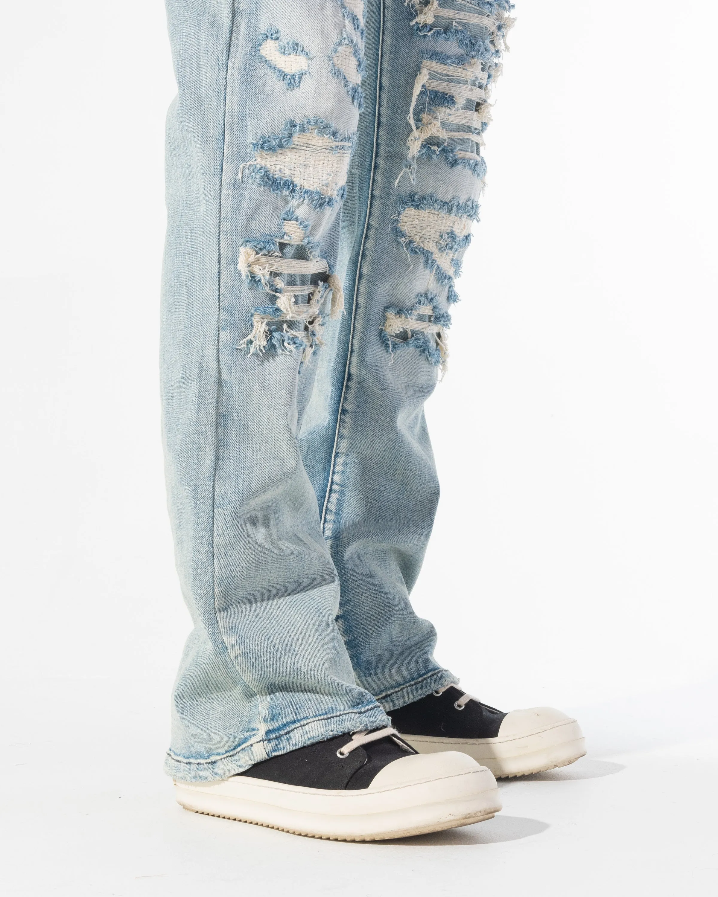 BLITZ STACKED DENIM (LIGHT STONE WASH)