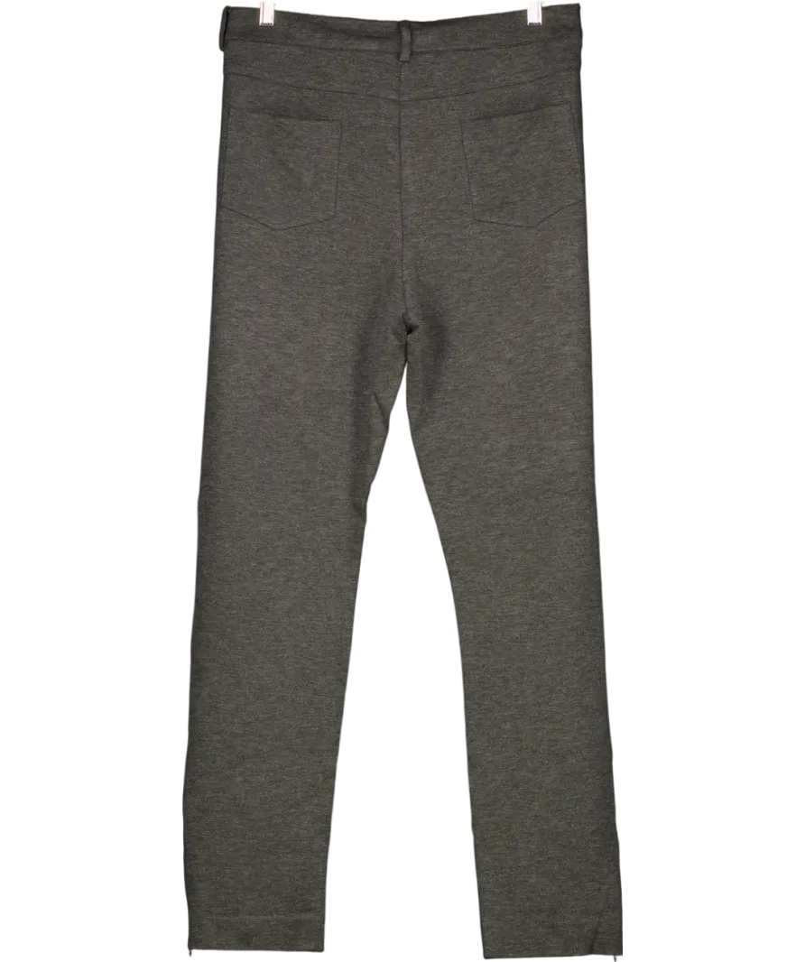 Boden Grey Zip Hem Stretch Trousers UK 22