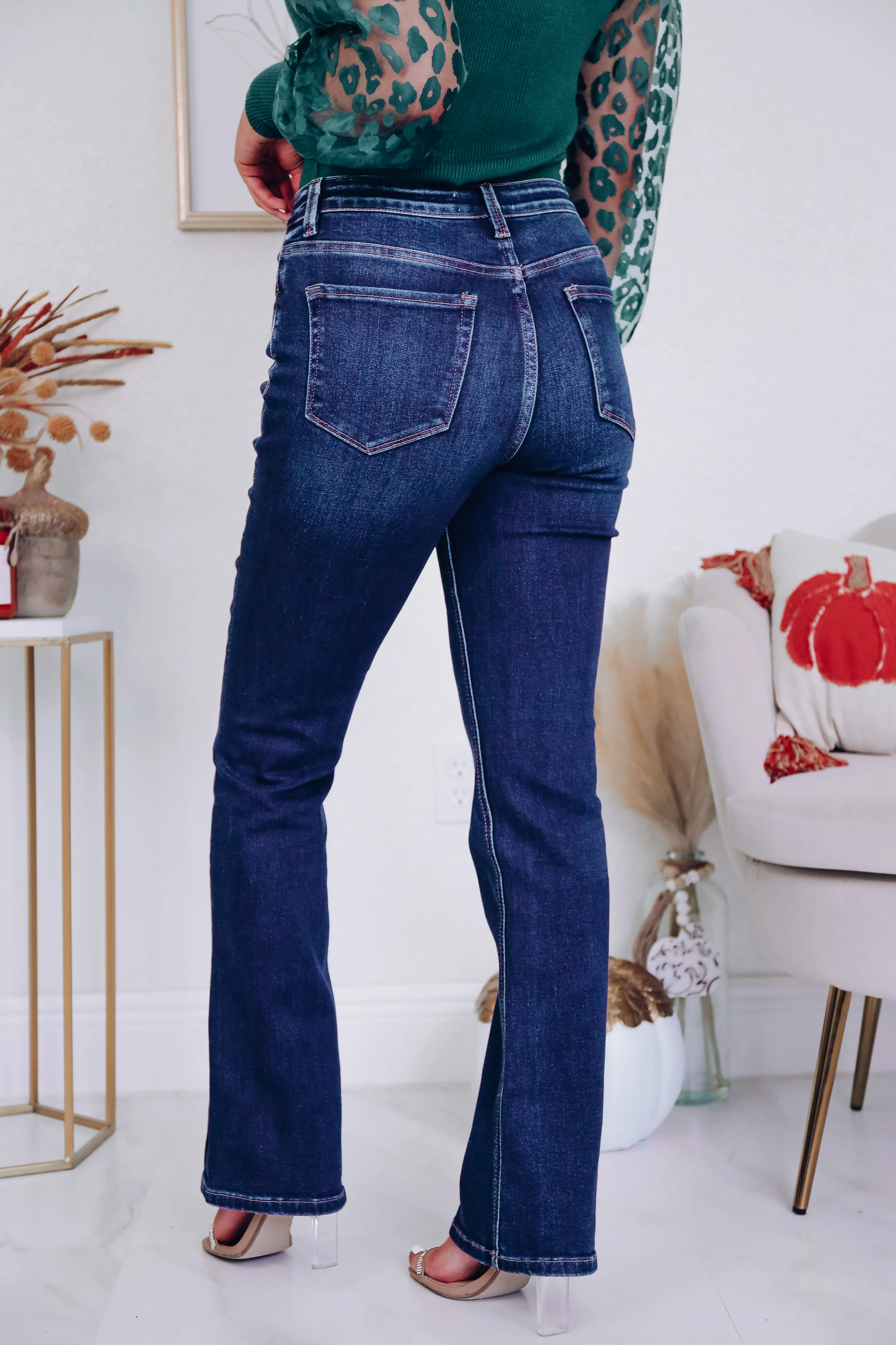 Brooks Bootcut Jeans - Dark Wash
