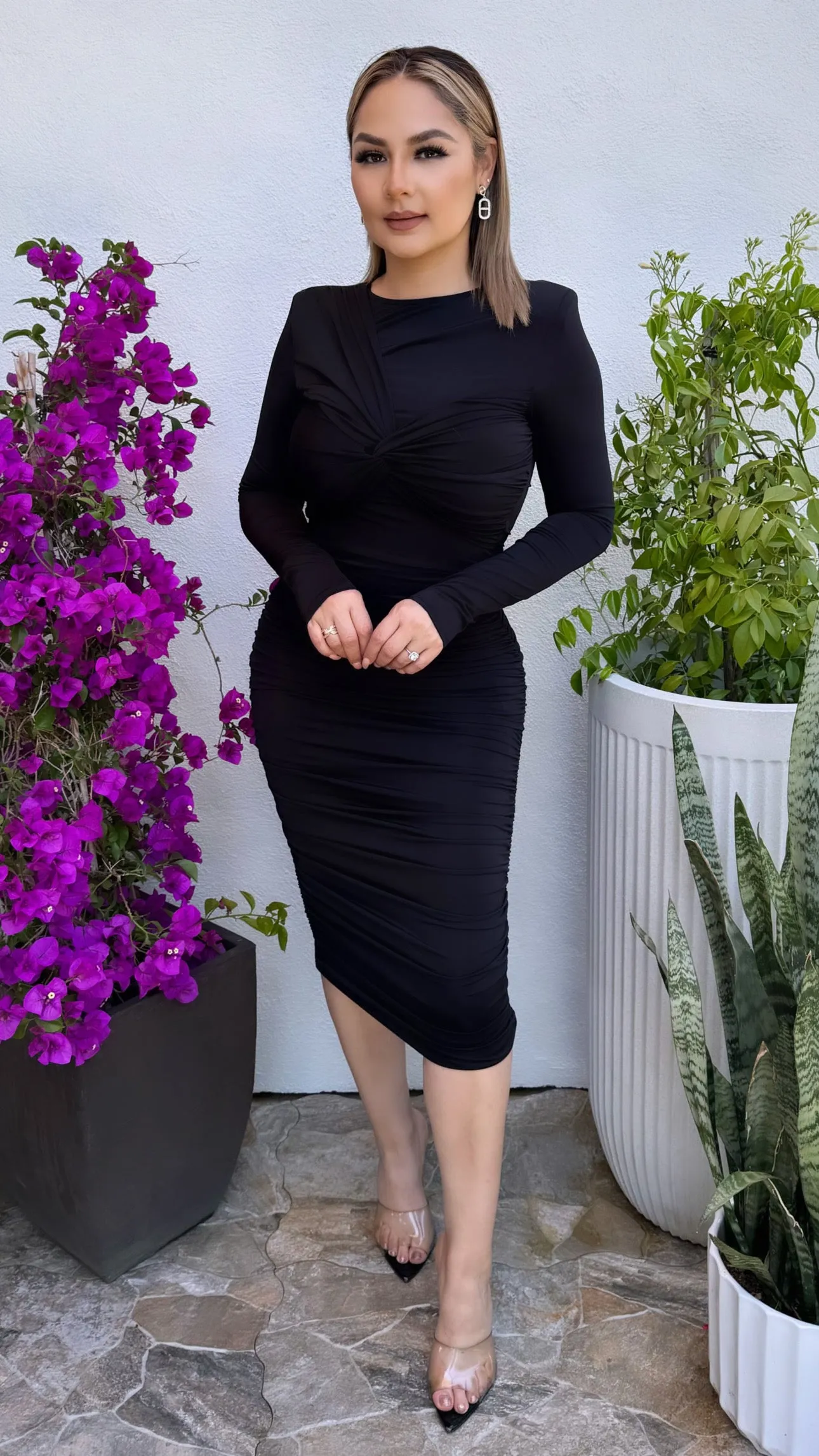 BRYNN BLACK DRESS