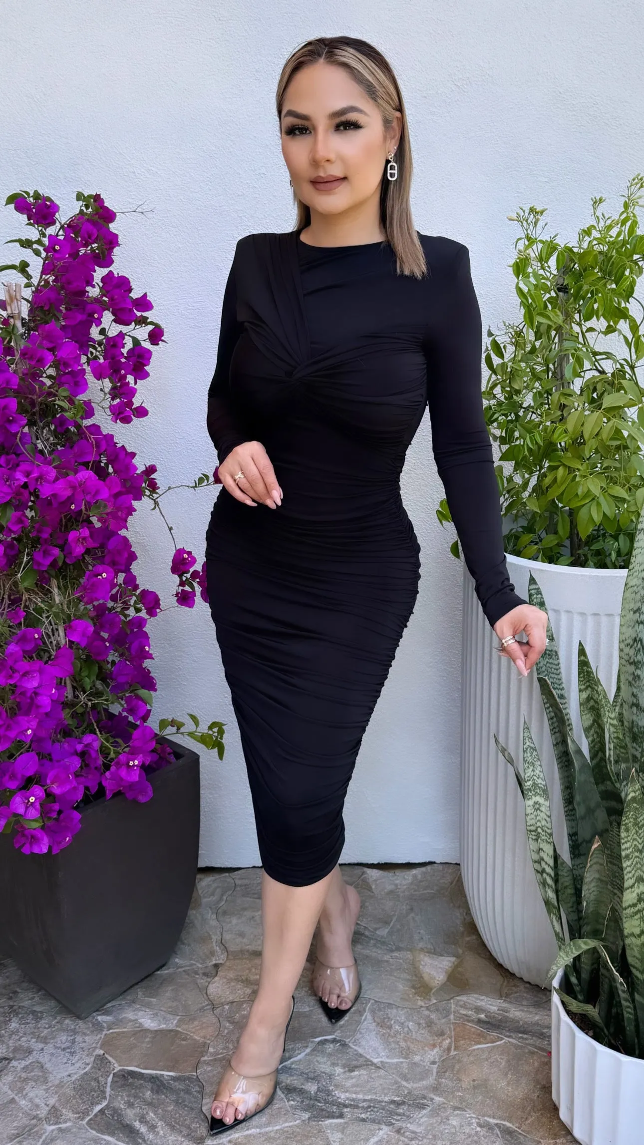 BRYNN BLACK DRESS