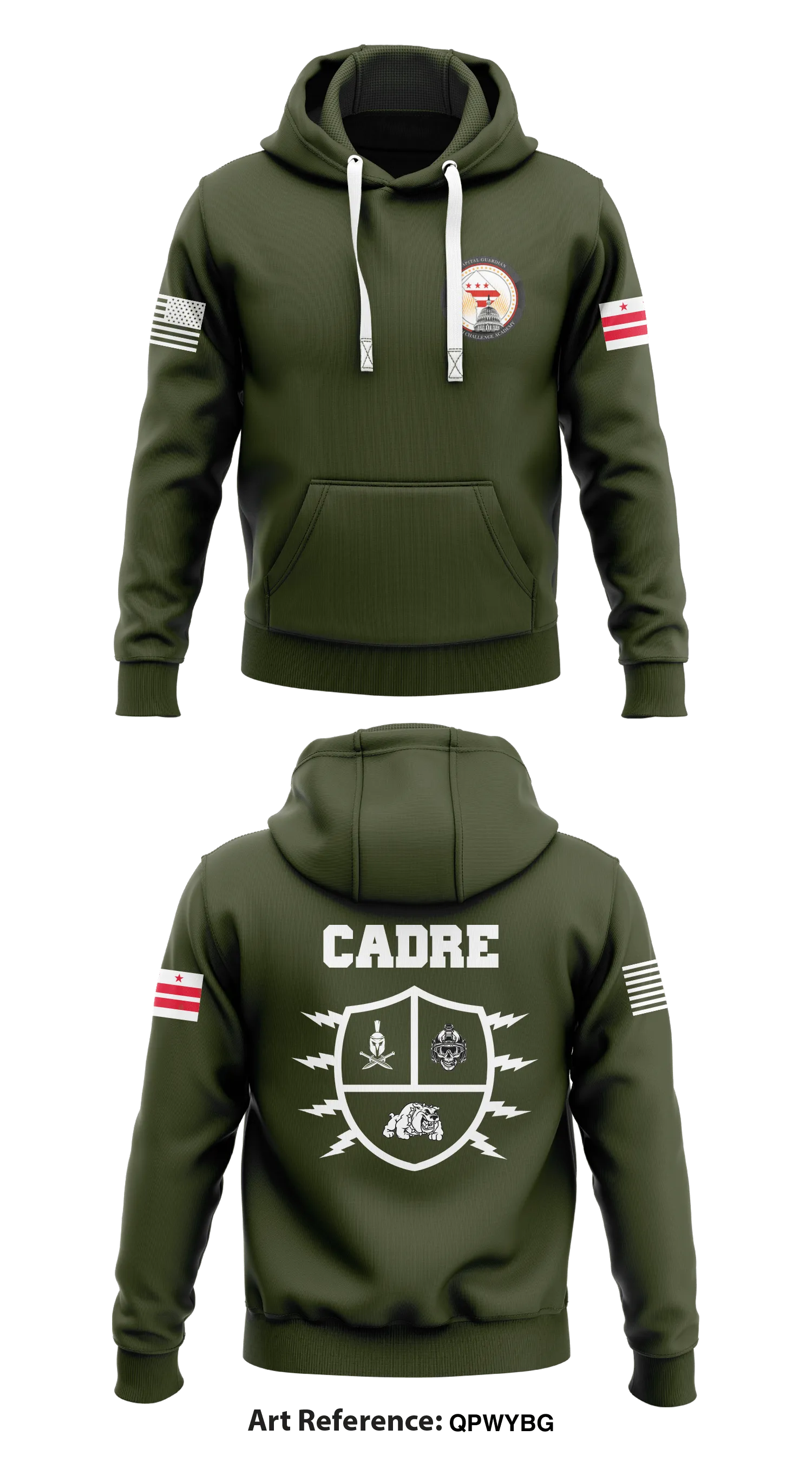 Capital Guardián Youth Challenge Academy Store 1  Core Men's Hooded Performance Sweatshirt - QPwyBg