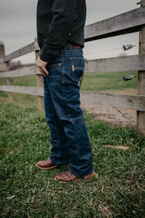 'Carter 2.0' Medium Stonewash 100% Cotton CINCH Jean