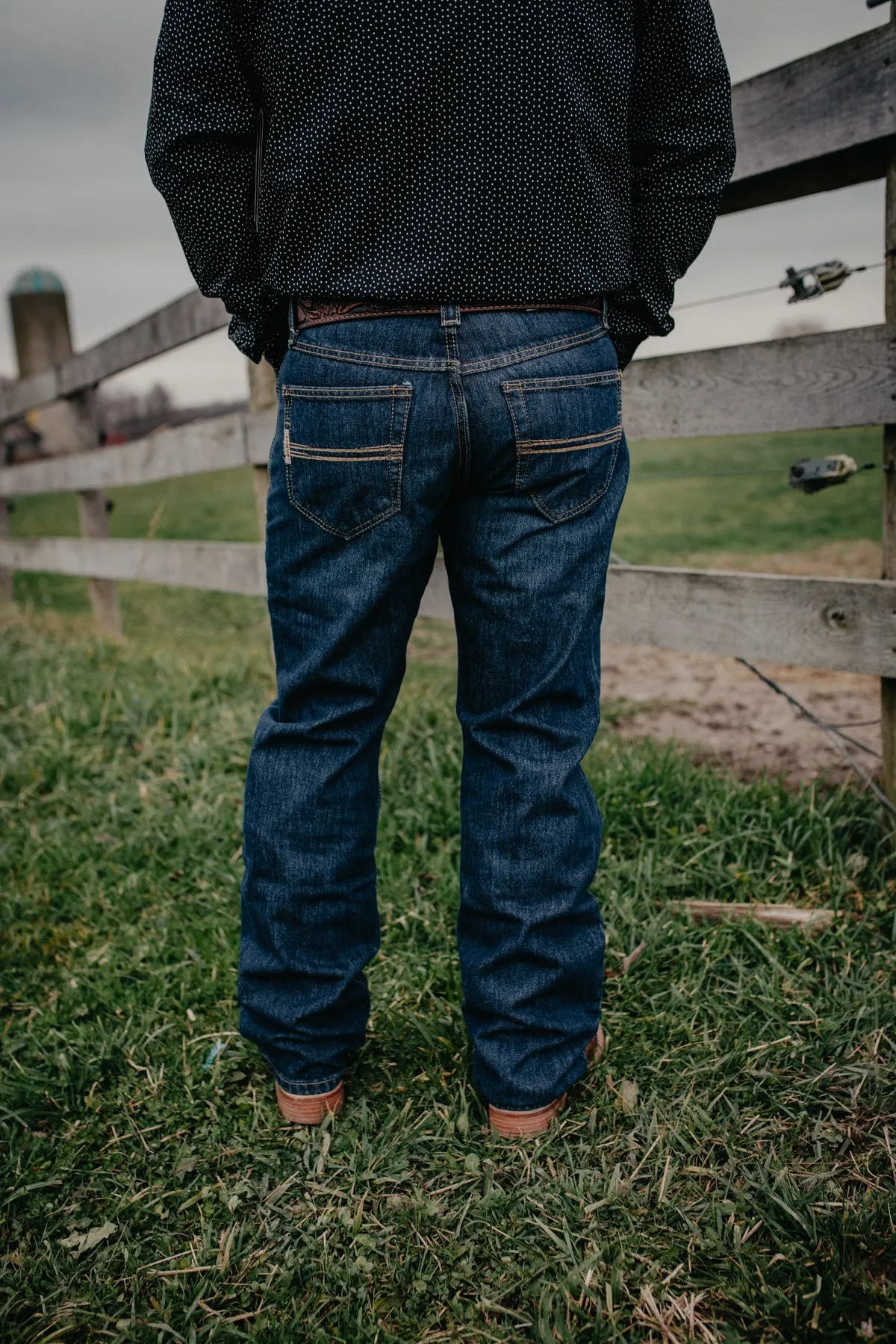 'Carter 2.0' Medium Stonewash 100% Cotton CINCH Jean