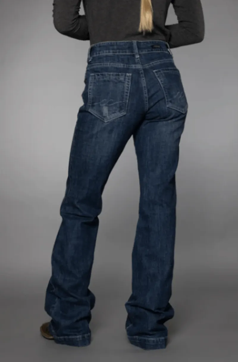 CC Western Trousers Womens Wide Leg