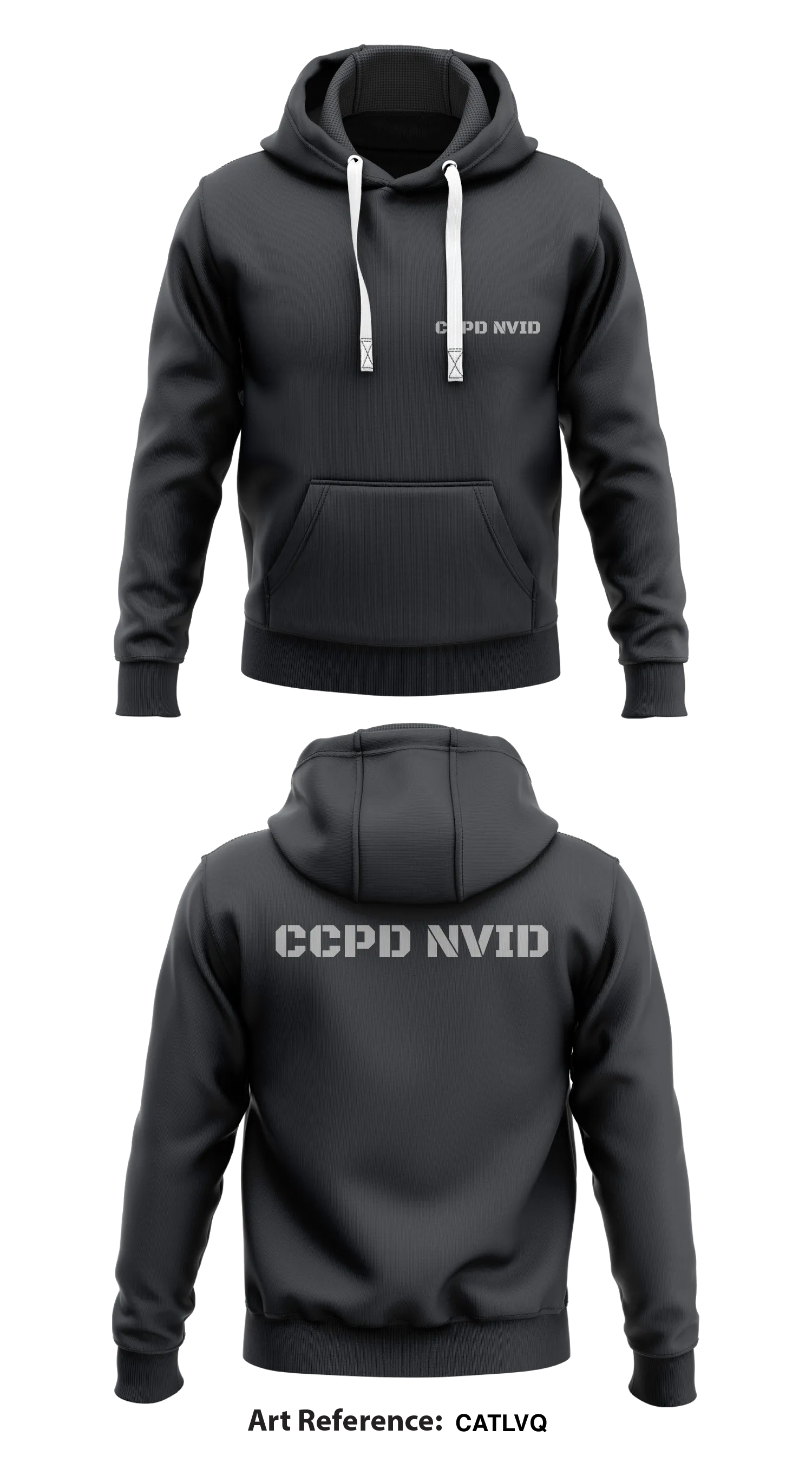 CCPD NVID Store 1  Core Men's Hooded Performance Sweatshirt - cATLVQ
