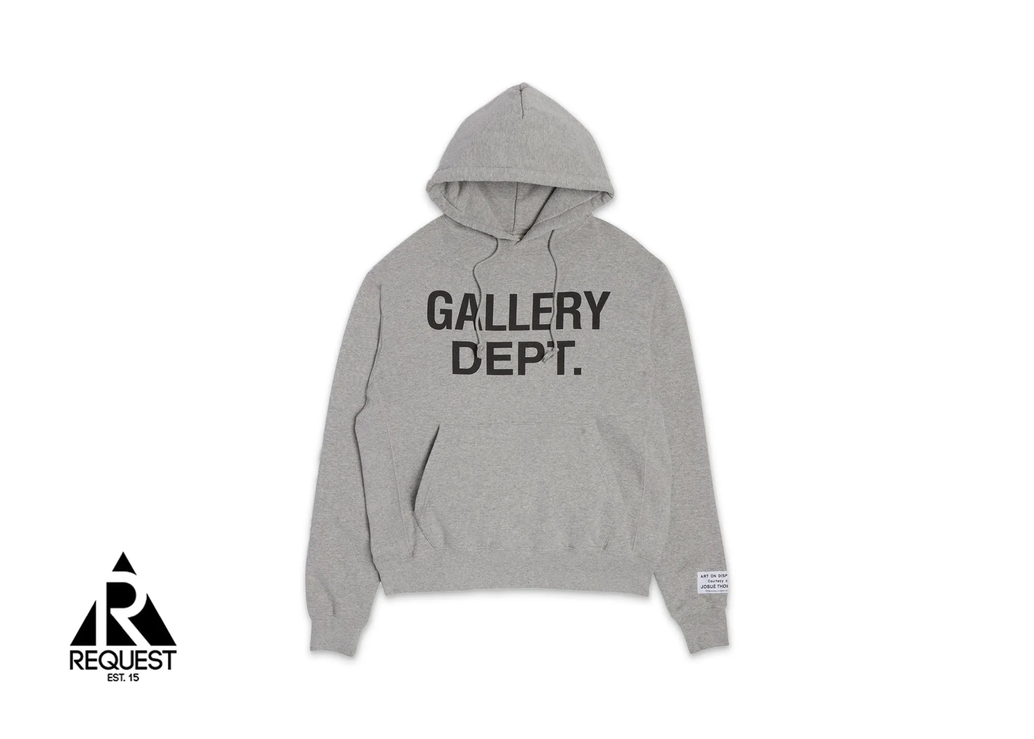 Center Logo Hoodie "Grey"