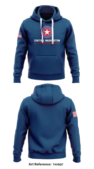 Centers Washington Veterans Counseling Store 1  Core Men's Hooded Performance Sweatshirt - T4VsQ7