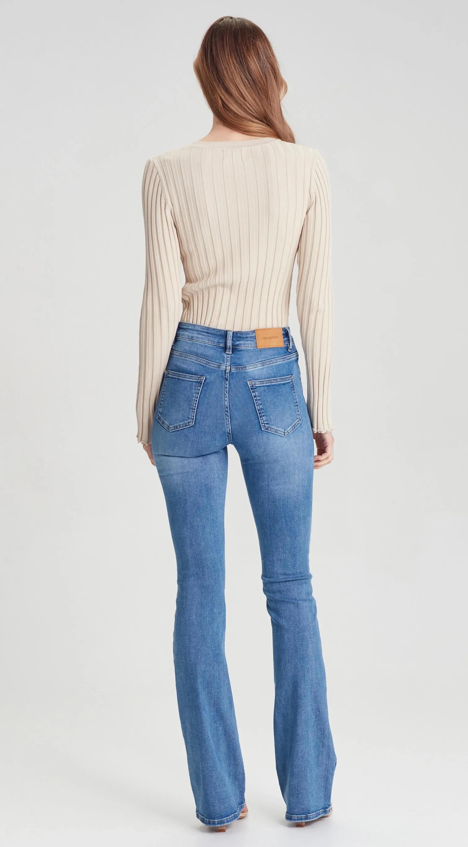 CHARLIE | TALL Flared Jean Blue 32''