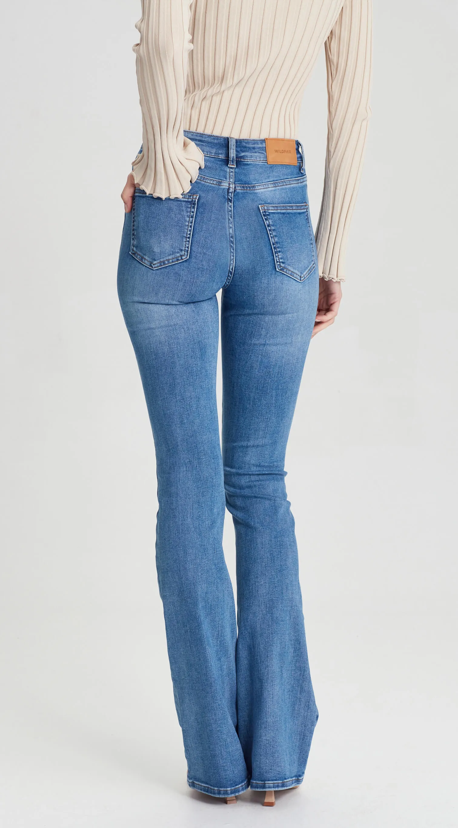 CHARLIE | TALL Flared Jean Blue 32''