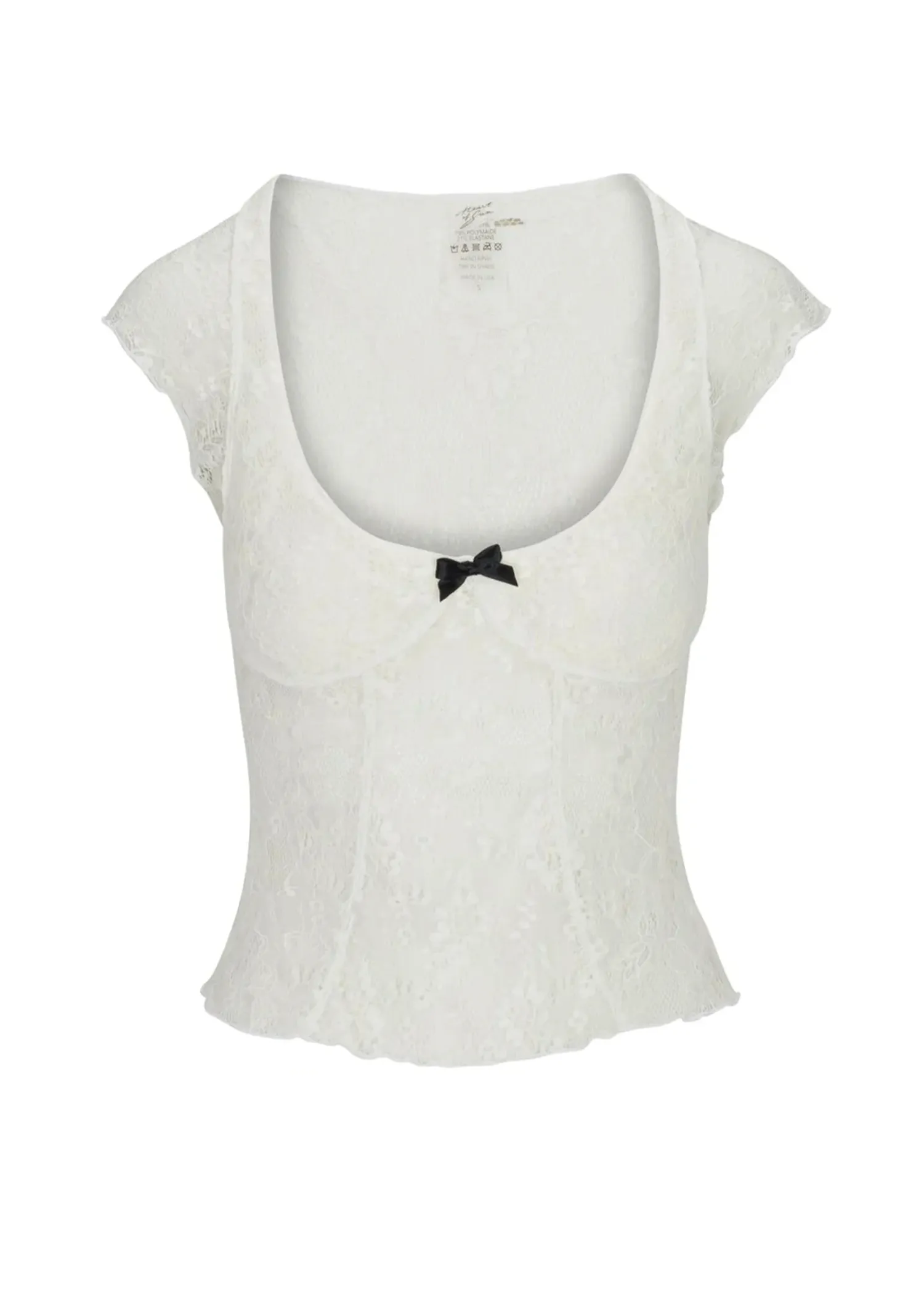 Chérie Babydoll Top │ Ivory Lace