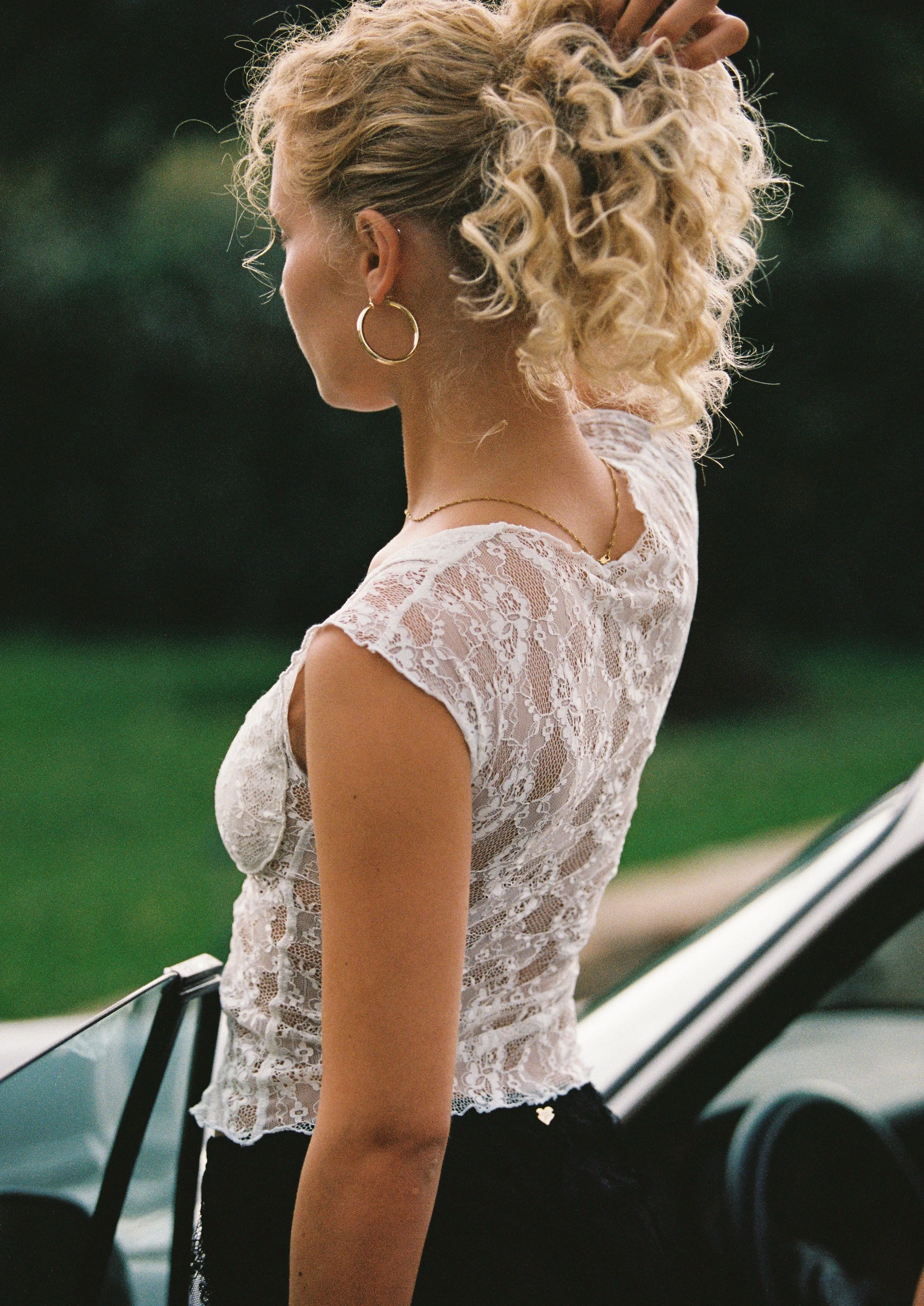 Chérie Babydoll Top │ Ivory Lace