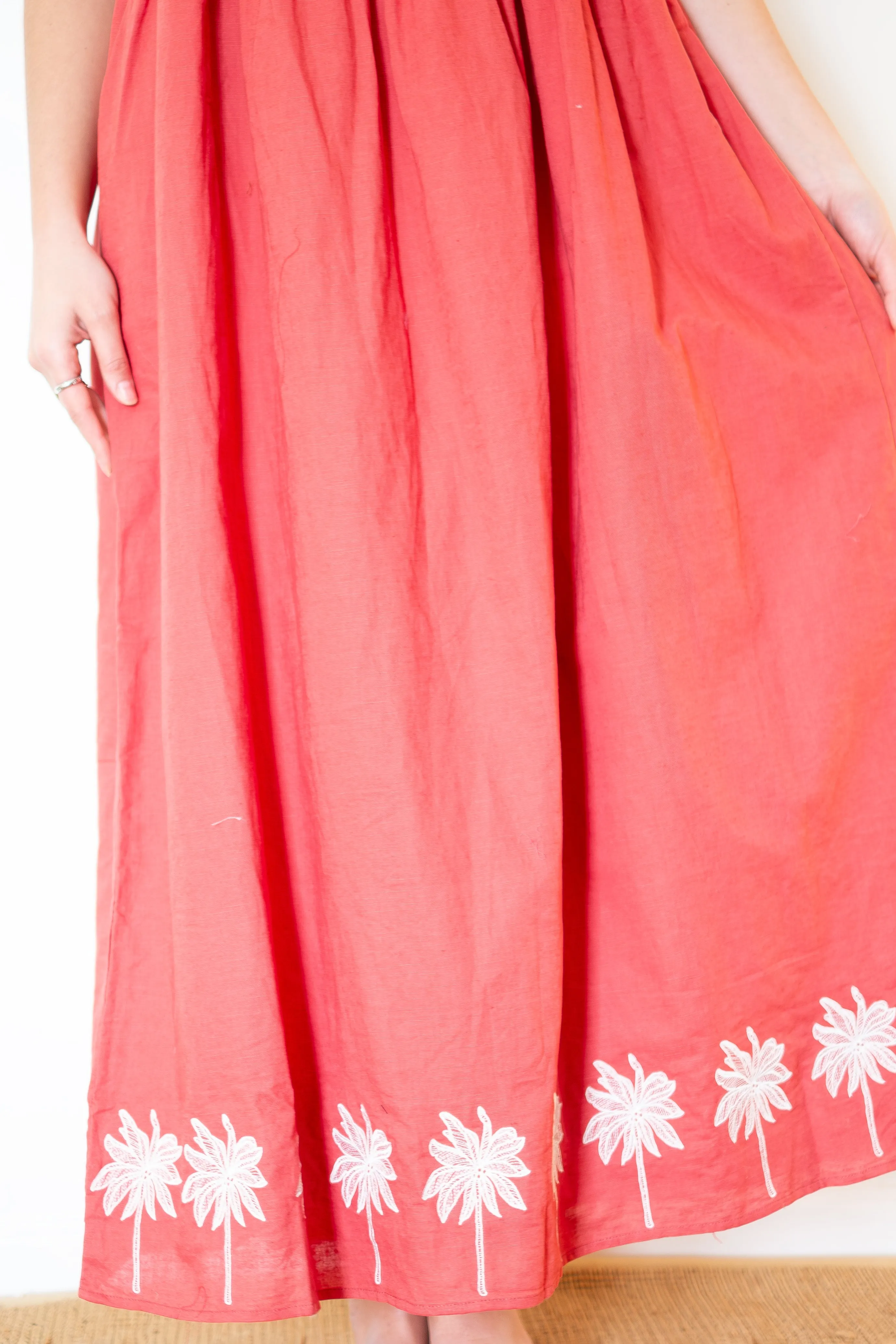 Citrine Swim Bella Dress - Brick