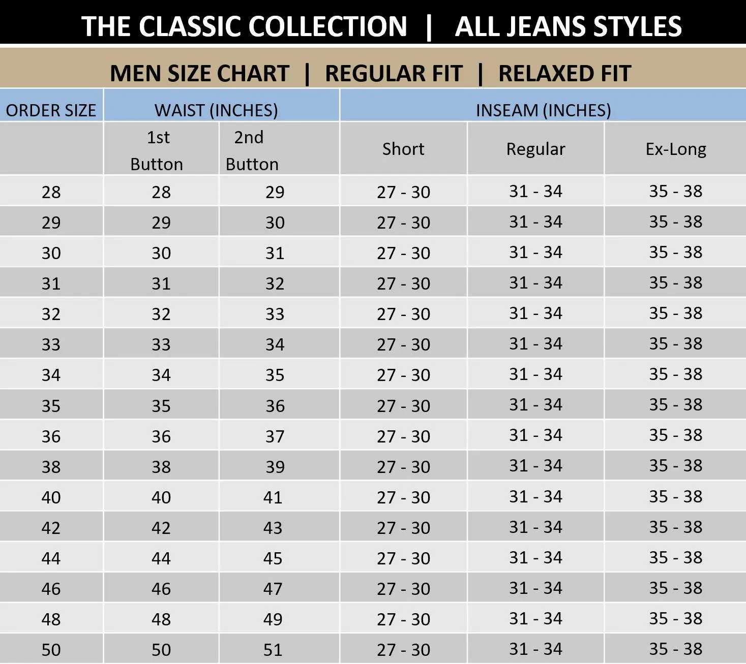 Classic 2 Big & Tall Bootcut Regular Fit Jean - Autumn Blue