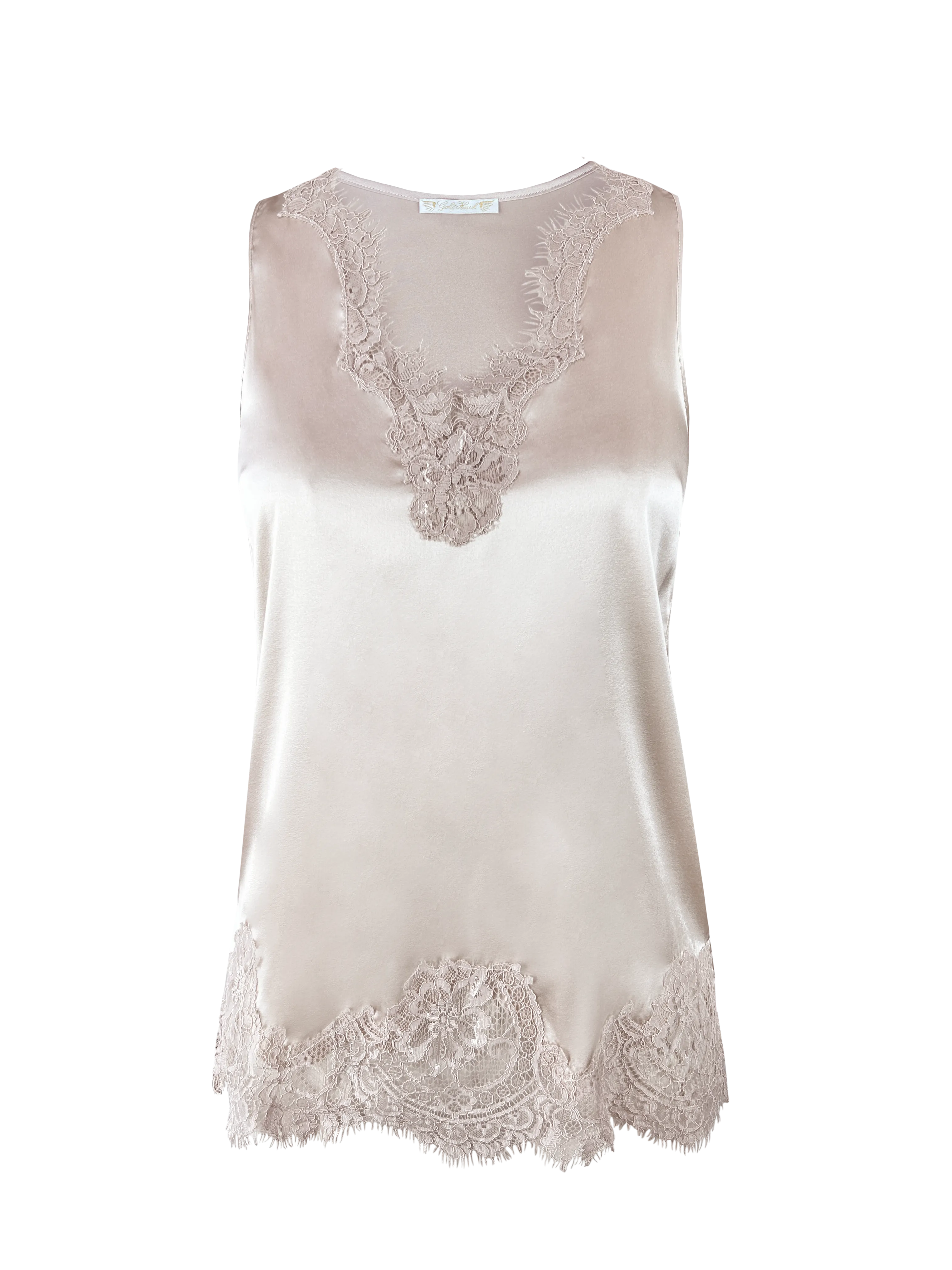 Coco Lace Tank - Antique White