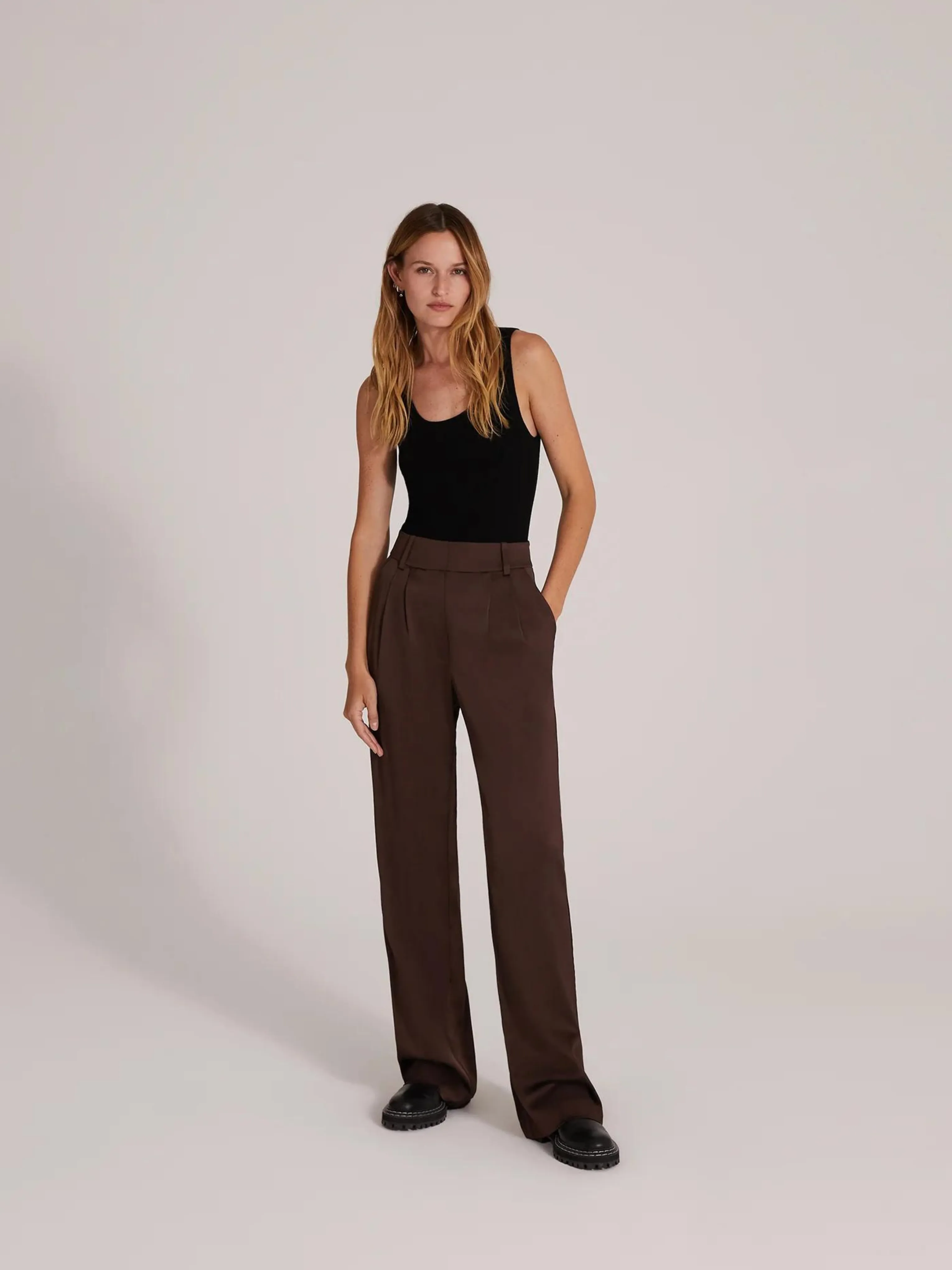 Coffee The Satin Pant