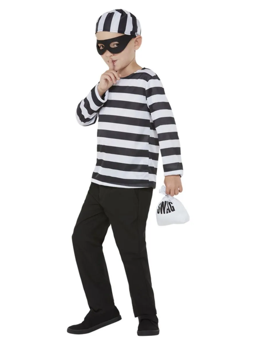 Convict Costume, Black & White