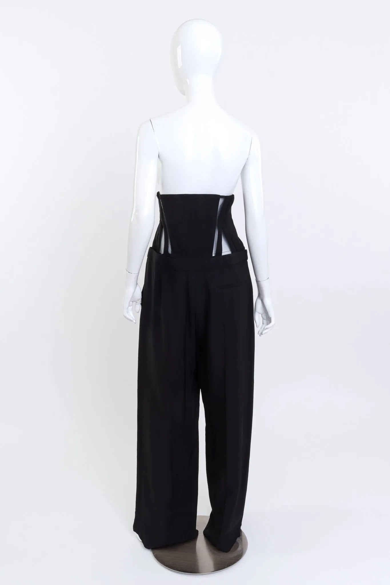 Corset Wide Leg Trouser