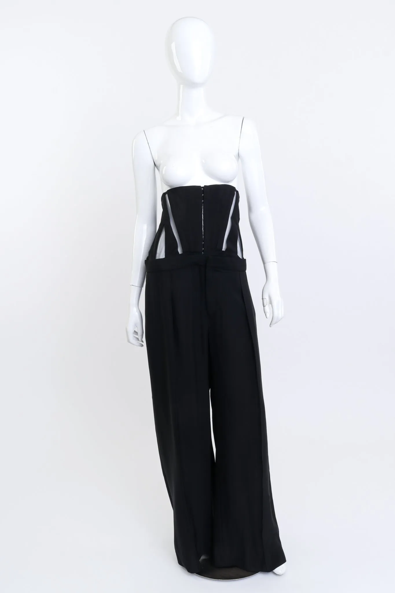 Corset Wide Leg Trouser
