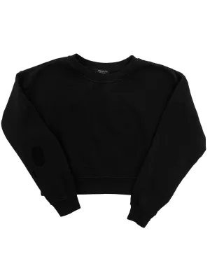 Cropped Sweatshirt | Black | Women & Girls 9yrs 