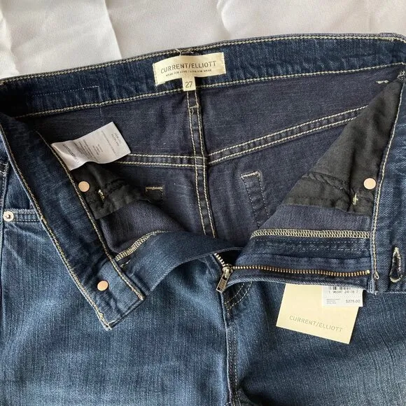 Current/Elliott The Promenade Bootcut Jeans Women's 27 Eclipse NWT