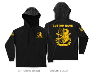 CUSTOM A CO, 264th MED BN Core Men's Hooded Performance Sweatshirt - zfXzSN