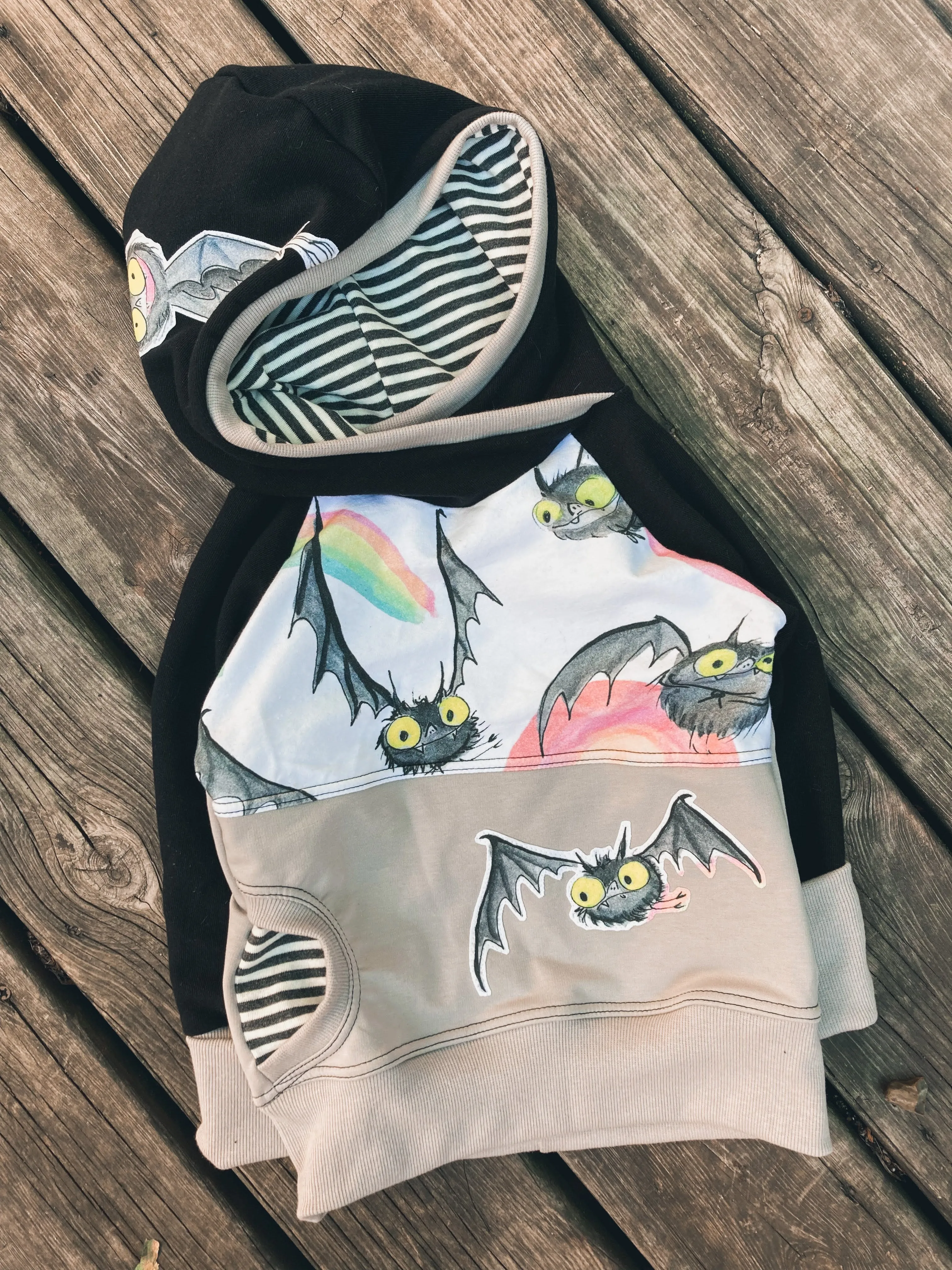 Custom Derpy Bat Hoodie