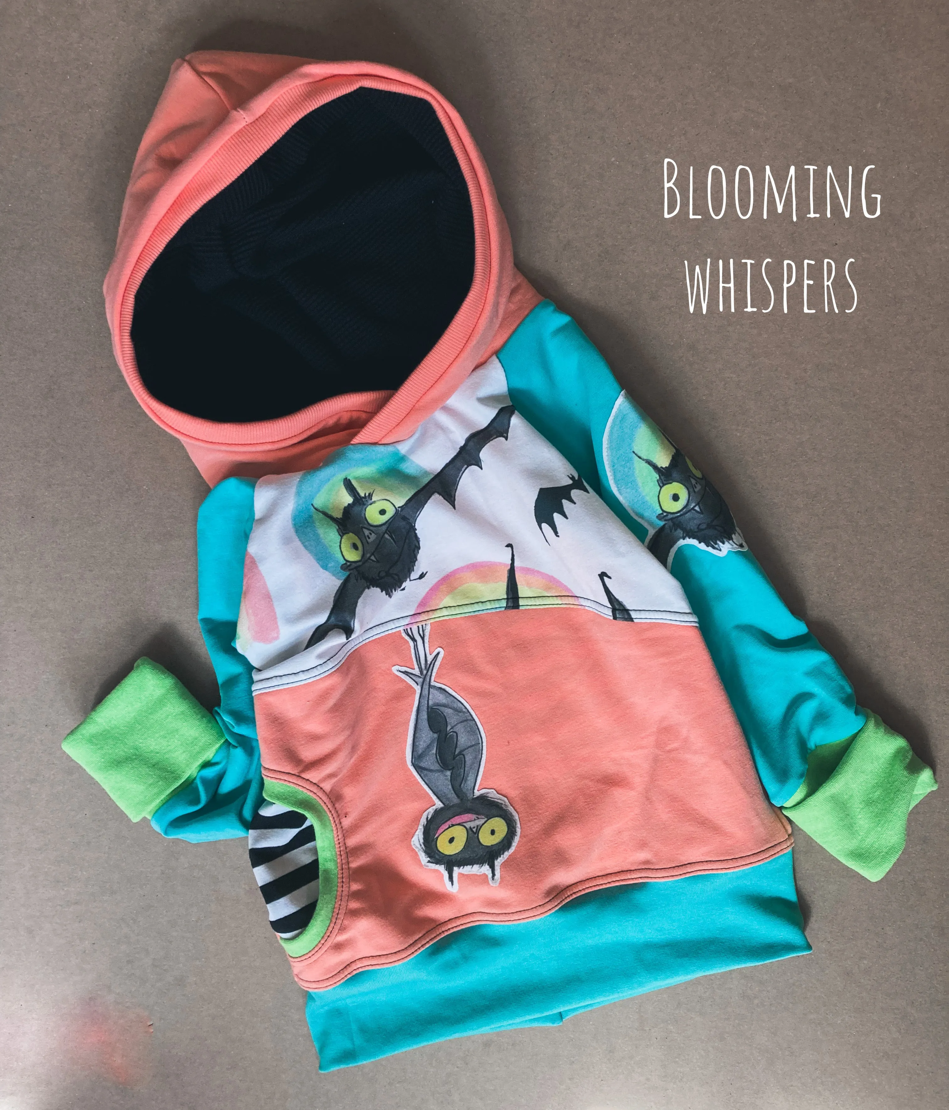 Custom Derpy Bat Hoodie