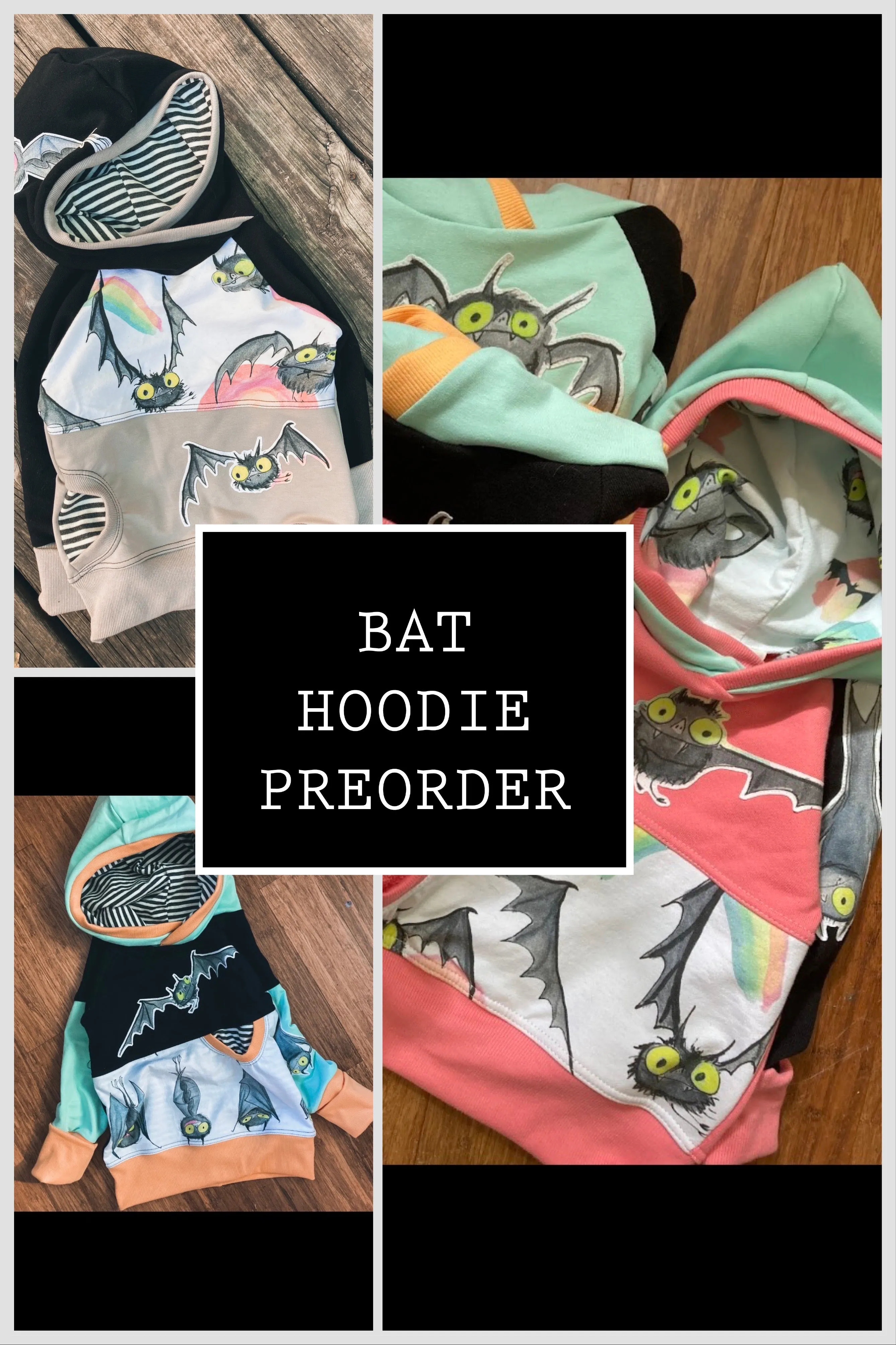 Custom Derpy Bat Hoodie