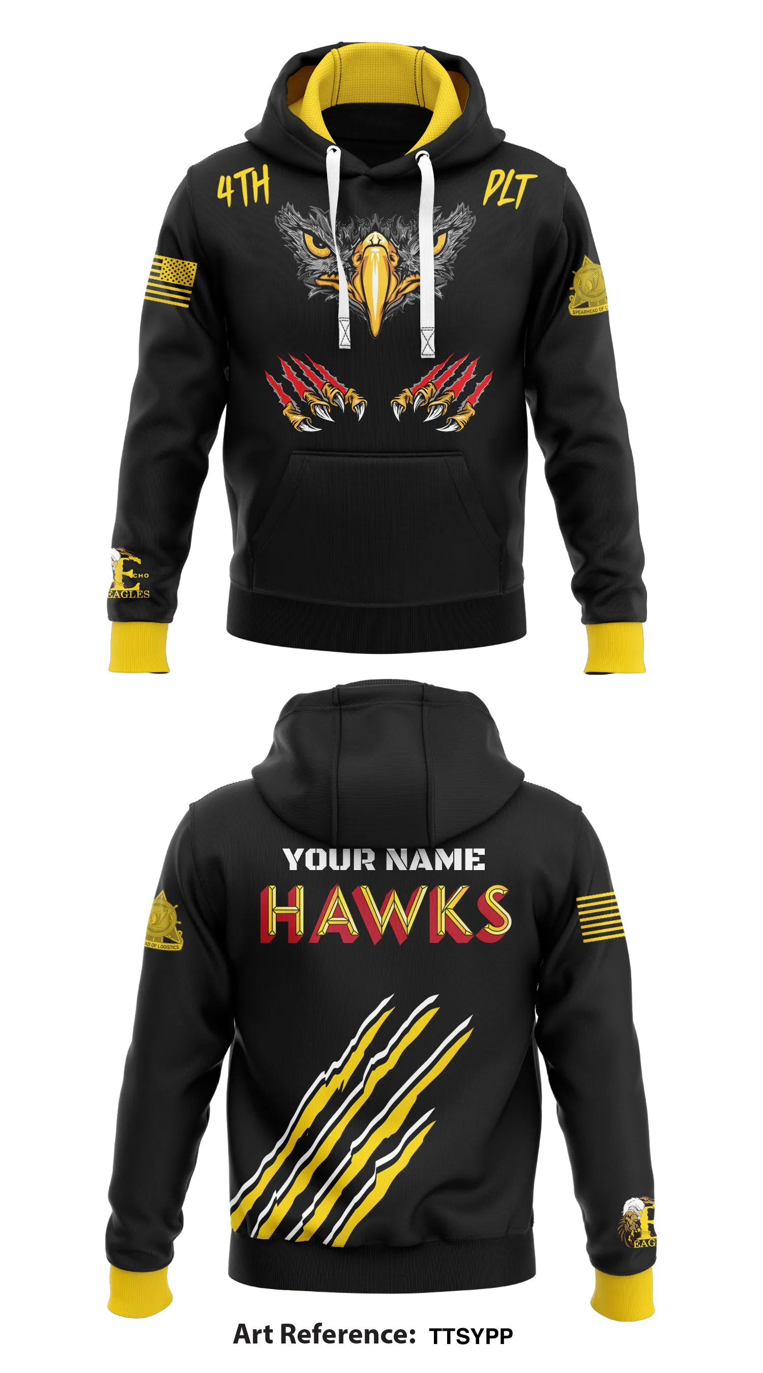 CUSTOM - Echo Trans AIT Store 1  Core Men's Hooded Performance Sweatshirt - s9n55N