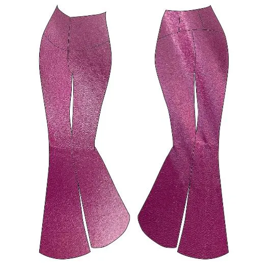 Customise your Flare Trousers