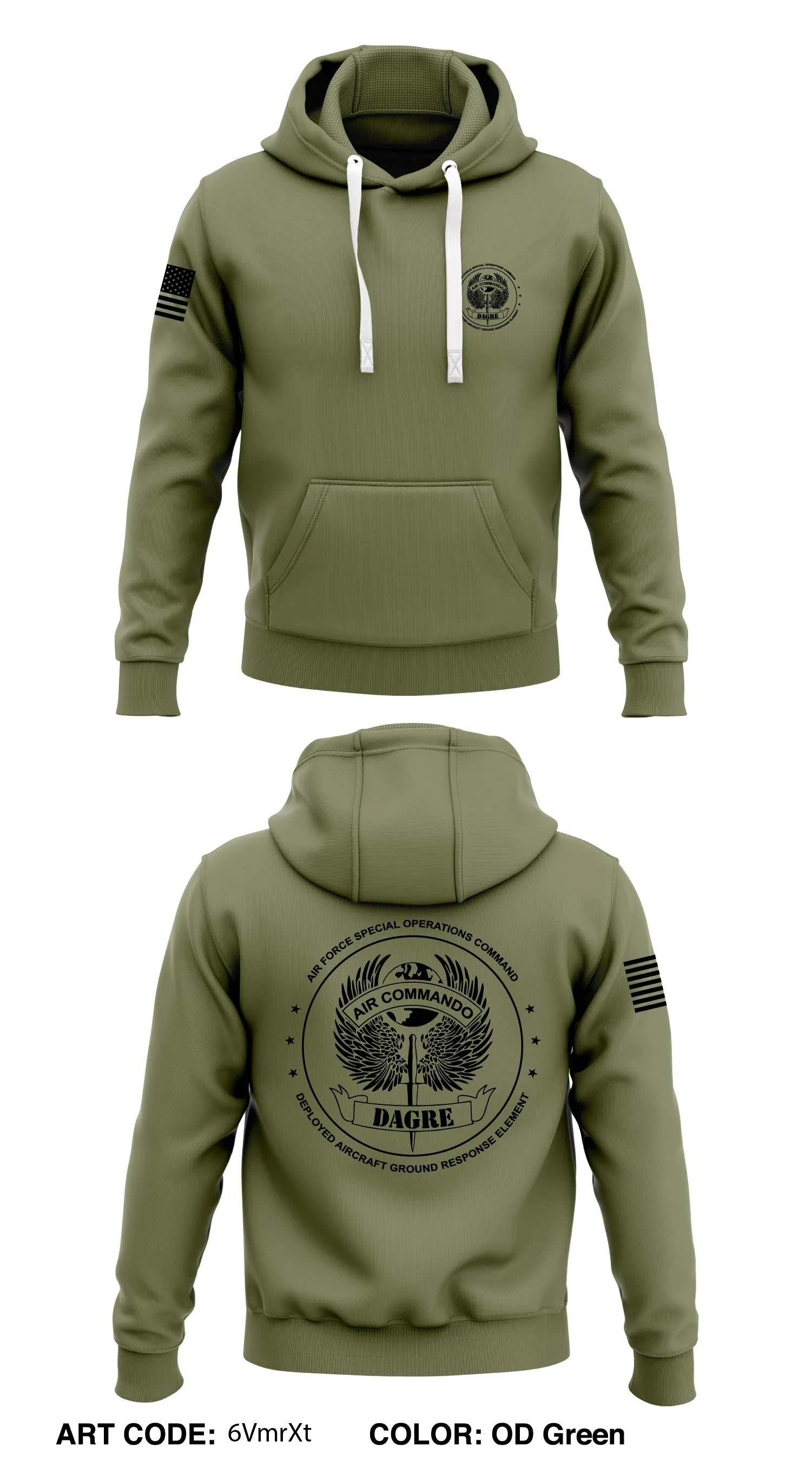 DAGRE Store 1  Core Men's Hooded Performance Sweatshirt - 6VmrXt