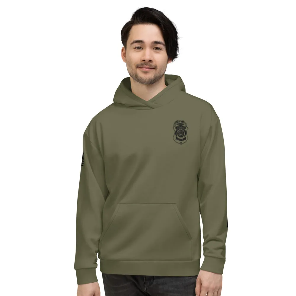 Decatur Police Department Store 1  Core Men's Hooded Performance Sweatshirt - hmXfua