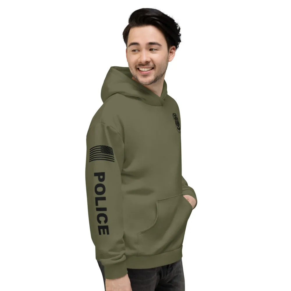 Decatur Police Department Store 1  Core Men's Hooded Performance Sweatshirt - hmXfua