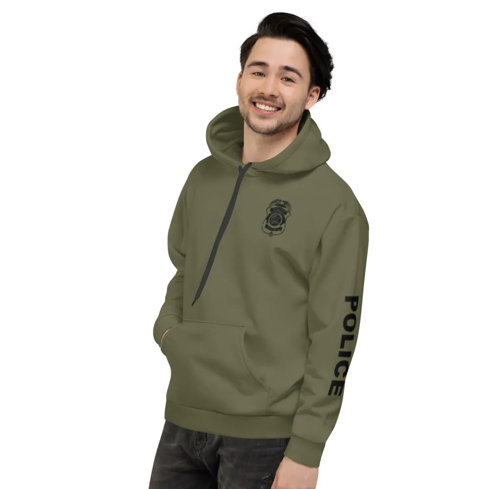 Decatur Police Department Store 1  Core Men's Hooded Performance Sweatshirt - hmXfua