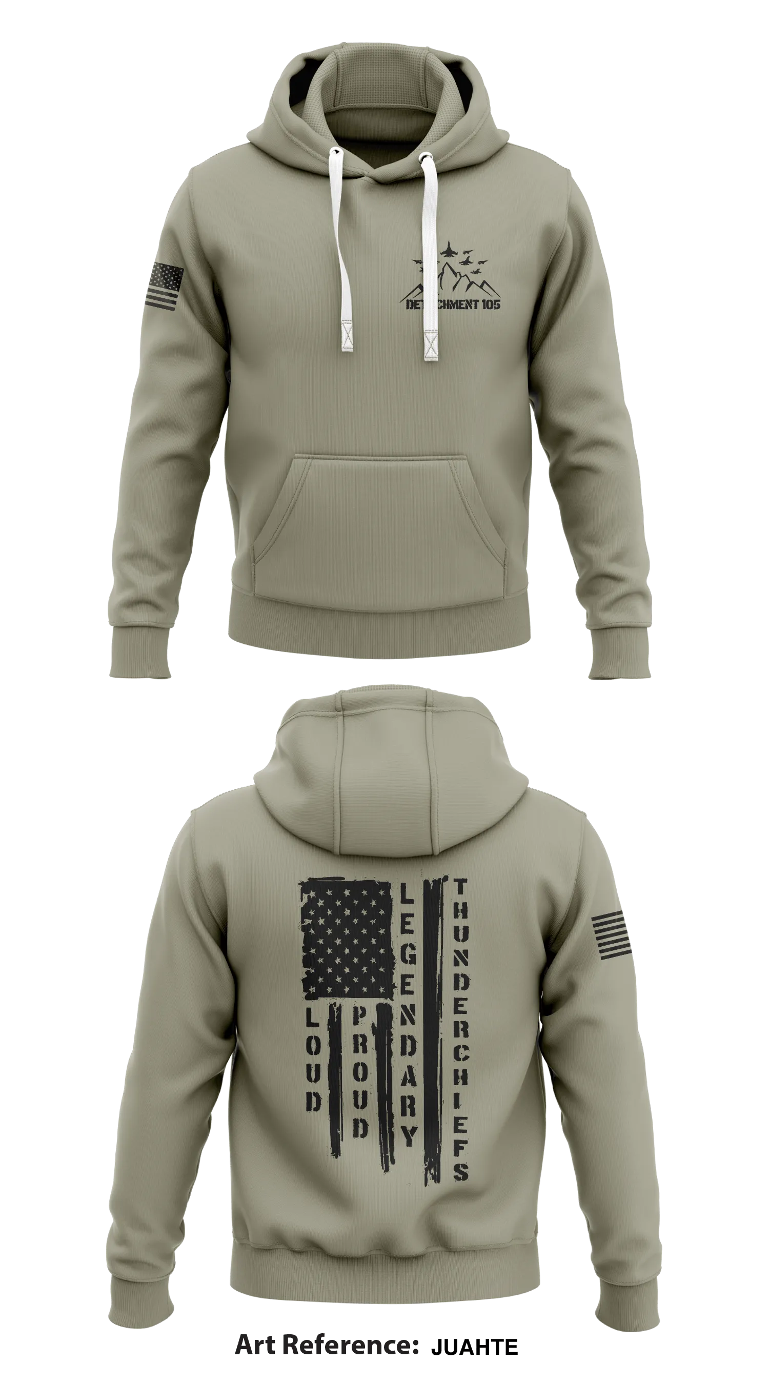 Detachment 15 Thunderchiefs Store 1  Core Men's Hooded Performance Sweatshirt - juahtE