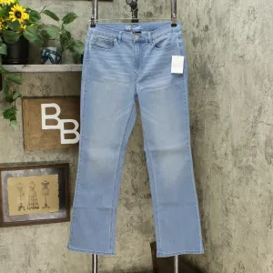 DG2 by Diane Gilman Virtual Stretch Boot Cut Jeans Chambray 10