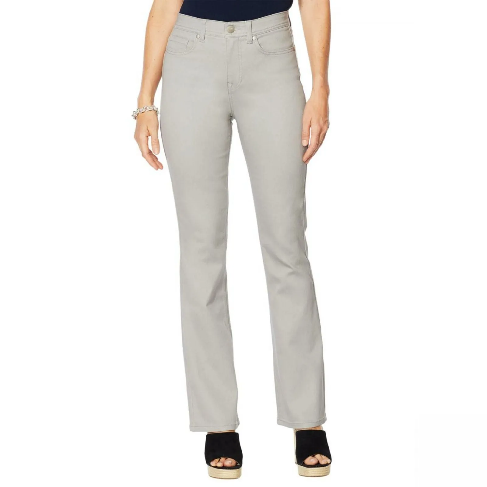 DG2 by Diane Gilman Women's Shaping Boot Cut Jeans