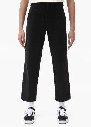 Dickies Womens 874 Crop Corduroy Trousers Black