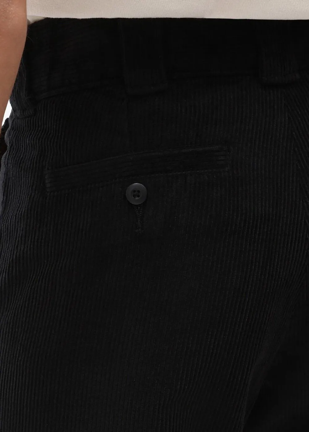 Dickies Womens 874 Crop Corduroy Trousers Black