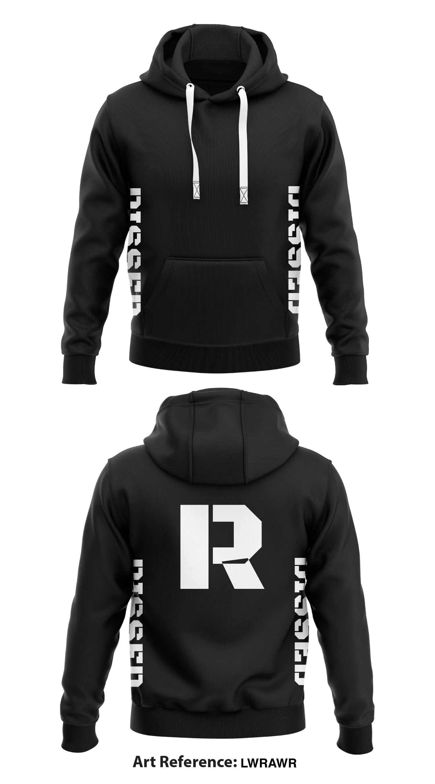 dissed Store 1 Core Men's Hooded Performance Sweatshirt - LWRaWR