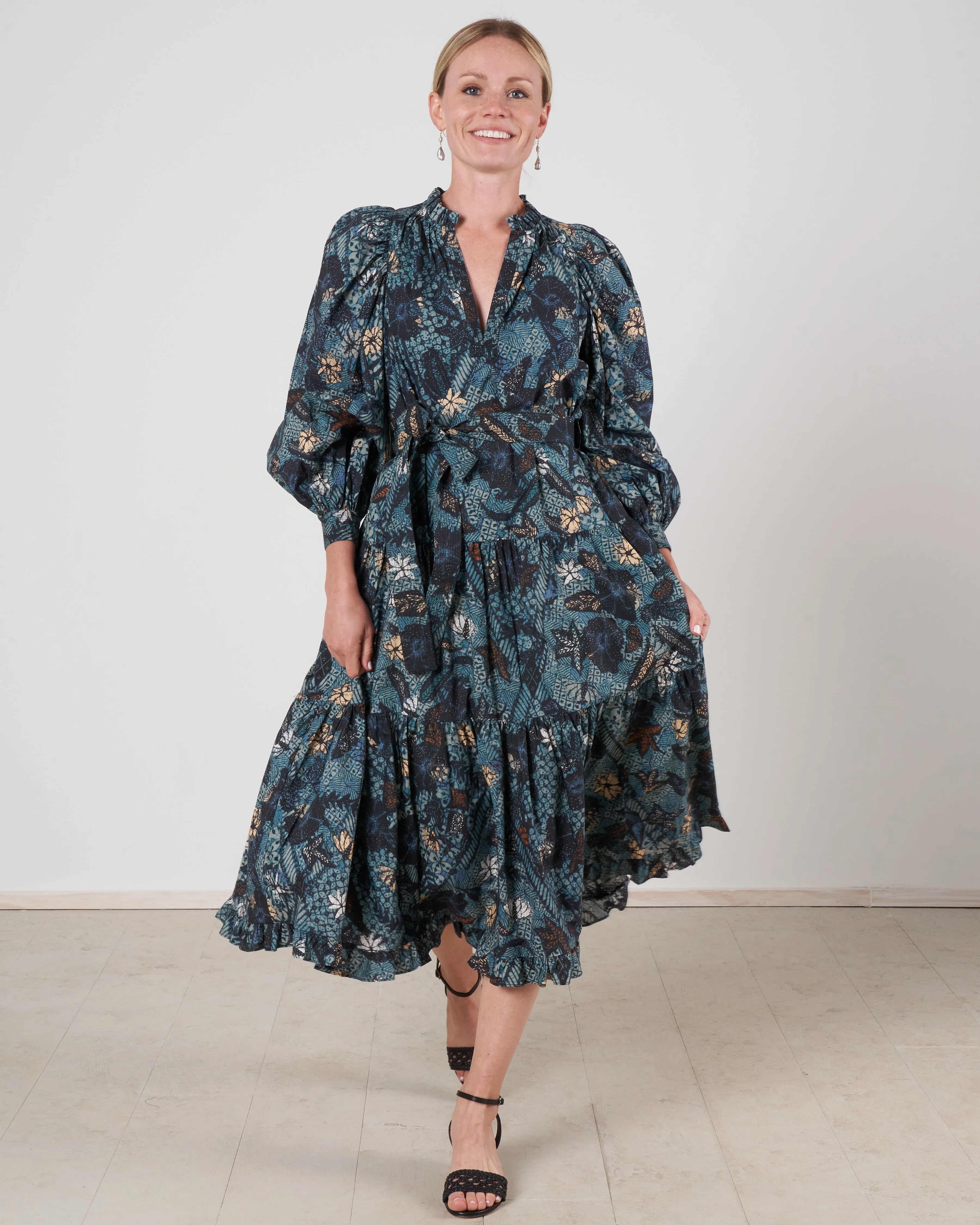 dolores dress - rainforest